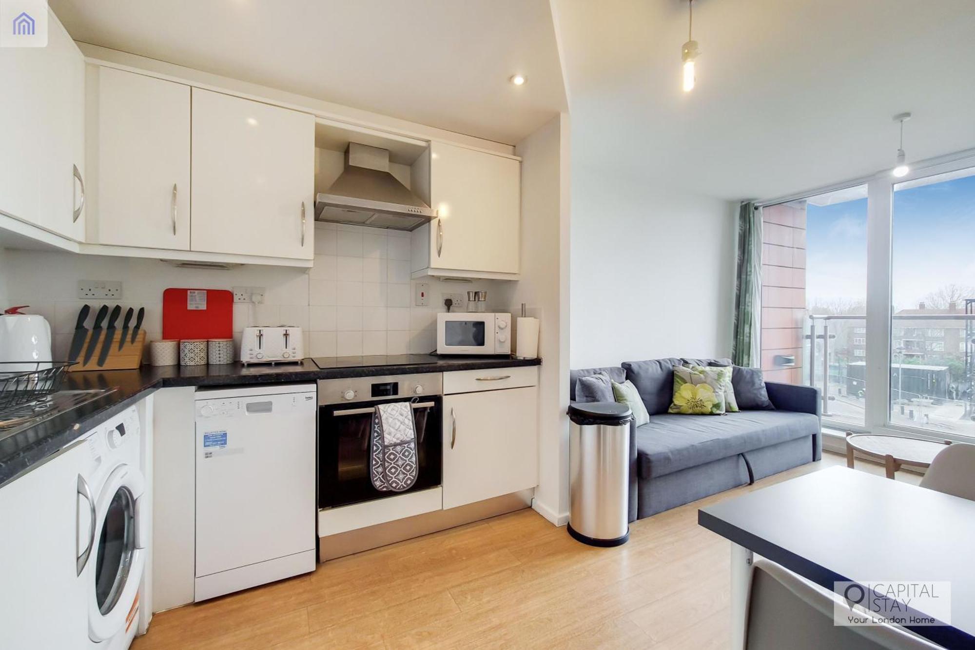 Fully Serviced Two Bed Apartment By Excel & O2 런던 외부 사진